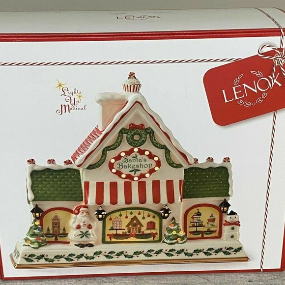 This is for a New Lenox Hosting the Holidays Light-Up & Musical Bakeshop Centerp - Picture 10 of 10